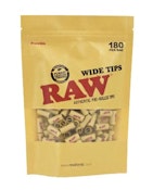 Raw Pre Rolled Tips Bag WIDE - 180