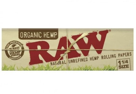 West Coast Gifts - Raw Rolling Papers - Organic Hemp 1 1/4