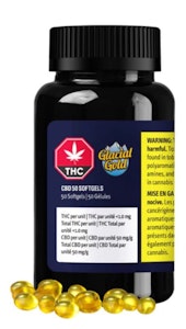 Glacial Gold - CBD 50mg SOFTGELS |  50-PACK