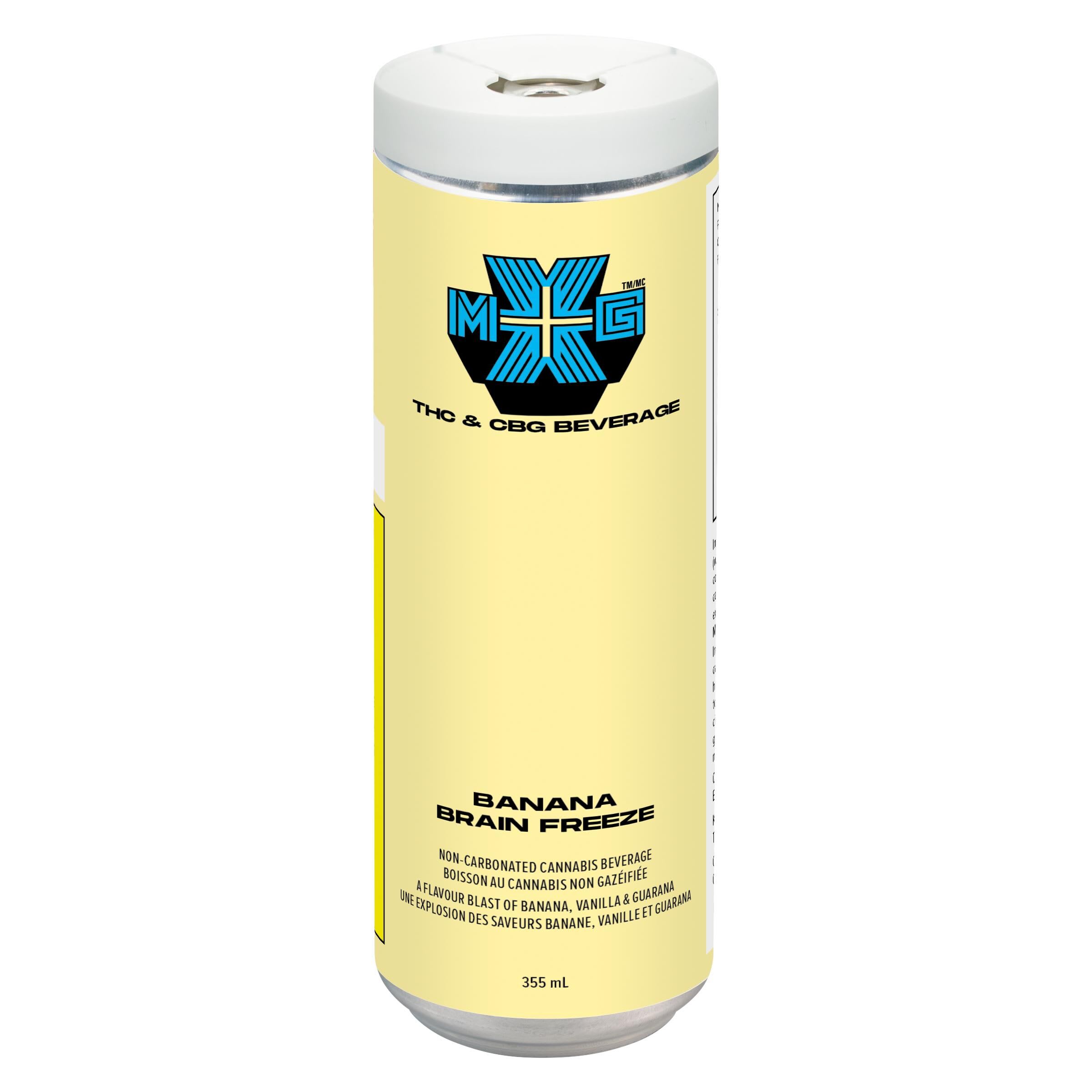 XMG+ - Banana Brain Freeze - 355ml