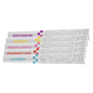 Claybourne - Claybourne - Flyers Frosted Infused Variety Pack Pre-Rolls - 5x0.5g