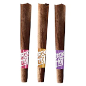 Boxhot - A Trifecta of Half Gram Blunt Smoking Power Infused Blunts - 3x0.5g