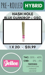 Jellee - JELLE - 1PK HASH HOLE INFUSED PR