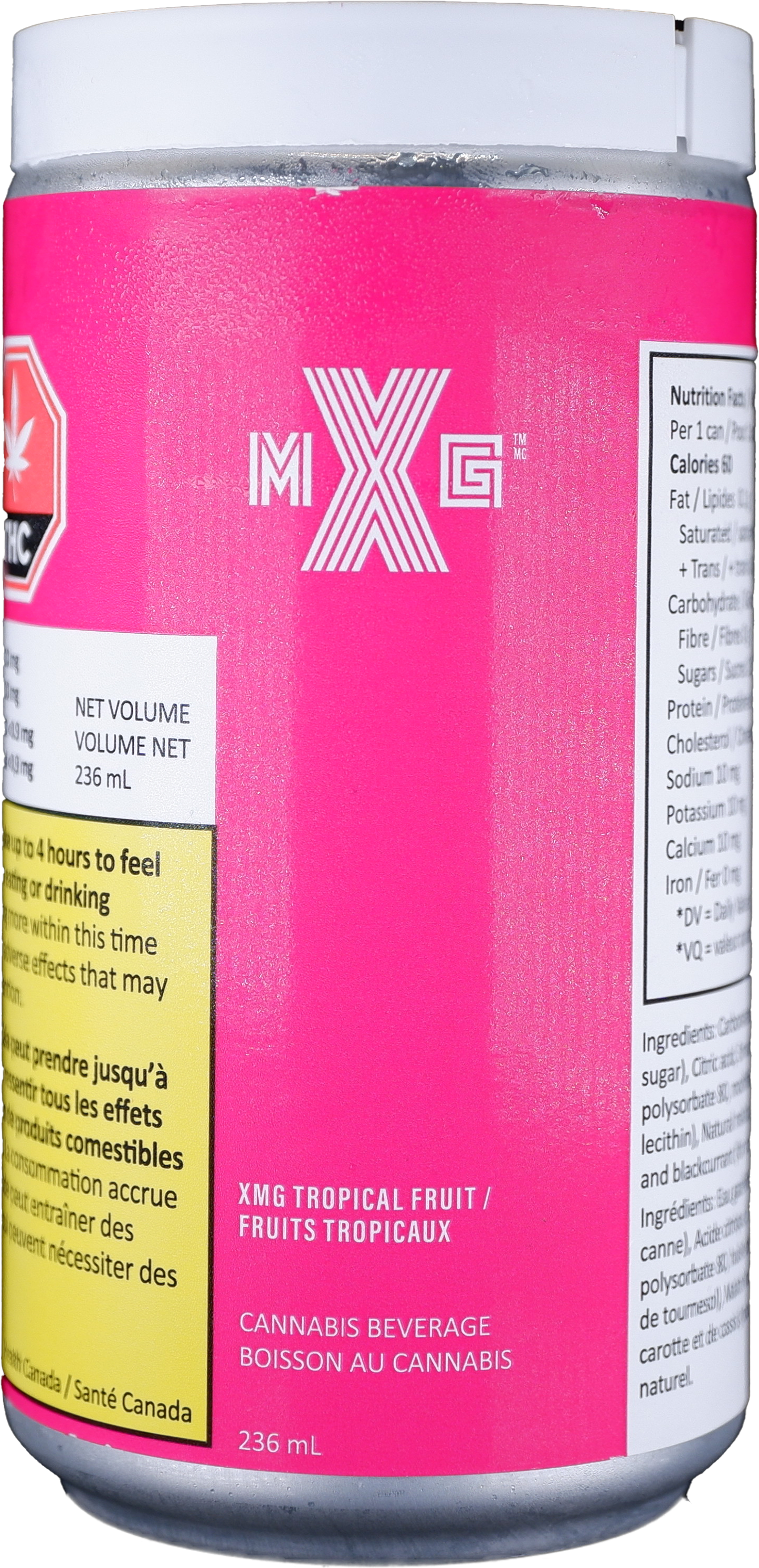 XMG - Tropical Fruit Sparkling Water | 10mg THC