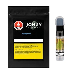 Jonny Chronic - JONNY CHRONIC - Blueberry Kush 1g Prefilled Vape Cartridge