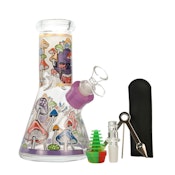 Psychedelic Mushroom 6-in-1 Glass Bong Kit