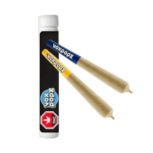 Vox - Shufflez Indica Diamond Infused Pre Rolls - 2 X 0.5g