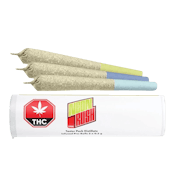 Versus Neon Rush Taster Pack 3 x 0.5g Distillate Infused Pre-Rolls