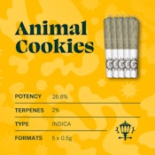 Animal Cookies 5x.5g PR Indica