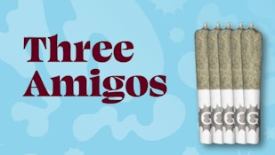 Three Amigos PR 5x.35g THC CBD CBG