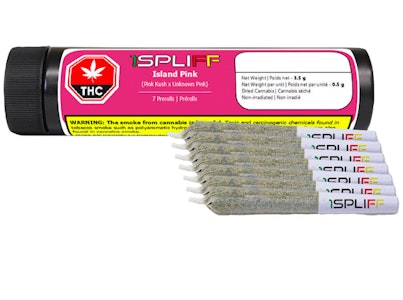 1Spliff - Island Pink Pre-Rolls | 7x0.5g