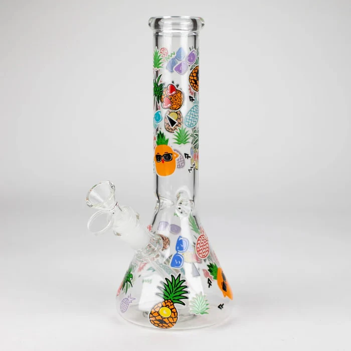 Accessories - 10" Glass bong Cartoon Pineapple Main Image