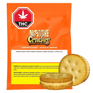 No Future - Cracker Sammies Cheddar Flavour 2pc Crackers - No Future