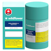 Wildflower Extra Stength 1:1 Relief Stick 500mg (CBD, THC) Stick
