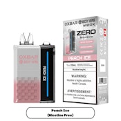Peach Ice (Nicotine Free) - 20K Puff - 20ml - OXBAR M20K