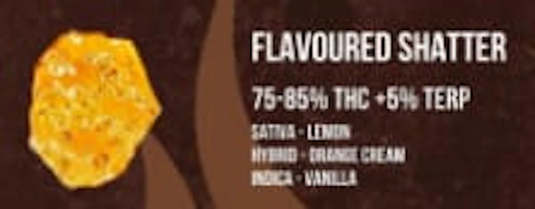 LINEAGE DISTRIBUTION - Shatter - Sizzle Boosted Lemon Flavoured Shatter (Sativa)
