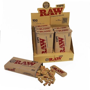 RAW - Raw Pre-Rolled Tips in a Tin