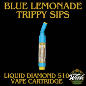 Blue Lemonade Liquid Diamonds 510 Vape Cart - 0.95g