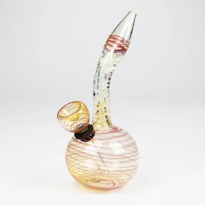 One Wholesale - 6'' Changing Color Glass Bong  Red