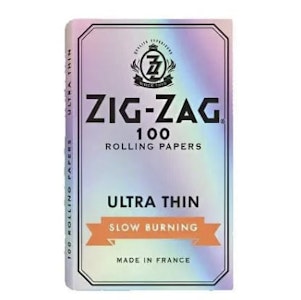 Smoke Arsenal  - Zig Zag Rolling Papers - Silver - Single Wide