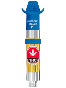 Wild West - 95+ Blueberry Bronco Liquid Diamonds 510 Thread Cartridge