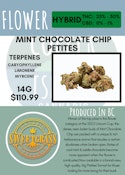 14G - SWEETGRASS - ORGANIC MINT CHOCOLATE CHIP PETITES