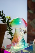 5" Magic Mushroom Glass Bong - Pink/Blue/Yellow