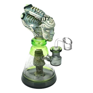 Humble & Fume - ACC - Humble & Fume - Kokopelli Alien Head Dab Rig