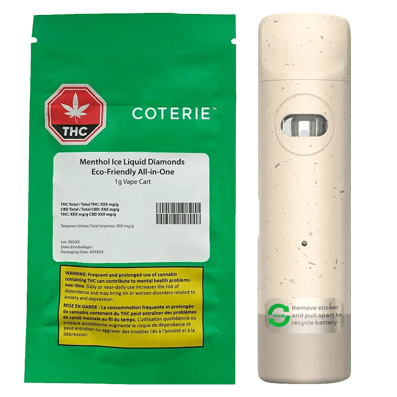 Coterie - Coterie Menthol Ice Liquid Diamonds Main Image
