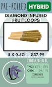 VIRTUE CANNABIS - 5PK FRUITLOOPS DIAMOND INFUSED