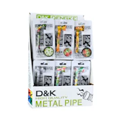 D&K - 80mm Herb Lover's Smoking Kit w/ Screens and Grinder