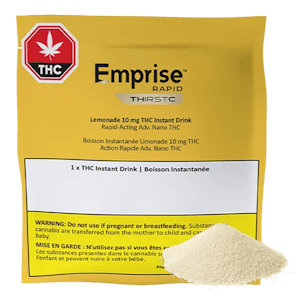 Emprise Canada - Lemonade 10 mg THC Instant Drink 1 x 24g Powder