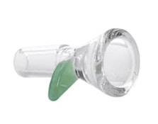 Piranha Jade Accent Glass Herb Slide 14mm Bowl