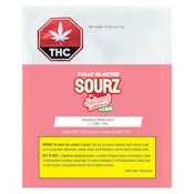 Sourz Fully Blasted Strawberry Watermelon 1:1 THC:CBG