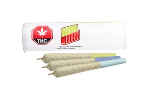 Versus Neon Rush Taster Pack 3 x 0.5g Distillate Infused Pre-Rolls