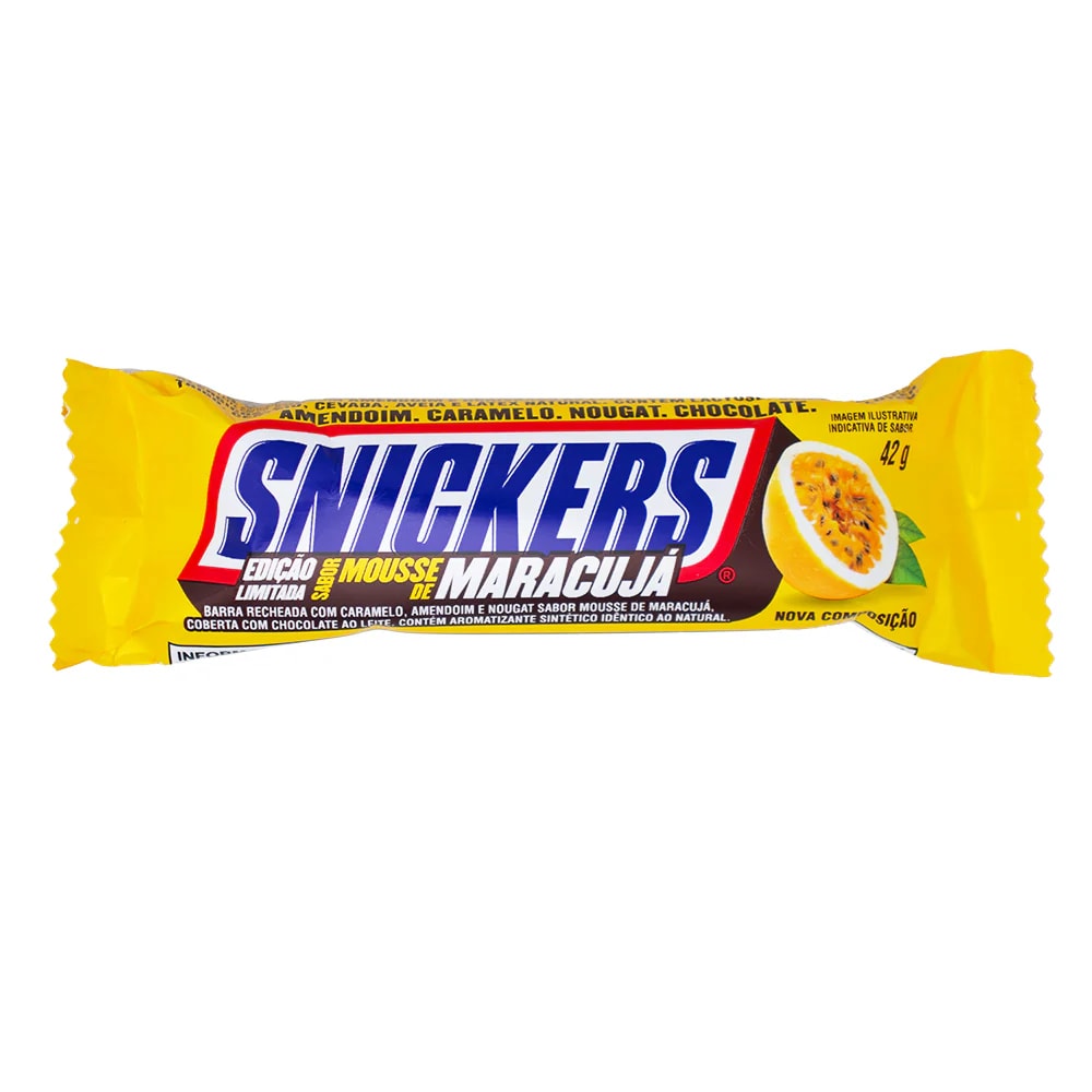 Snickers Passionfruit 42g (Brazil)