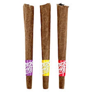 BoxHot - 1g x 3 Trifecta of Radical Blunt Smoking Power - BoxHot