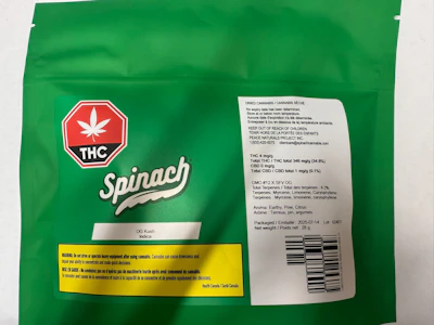 Spinach - OG Kush - GMO#12 X SFV OG  28g