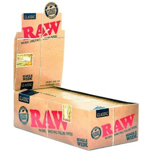 HBI Canada - RAW - Classic Single Wide Rolling Papers