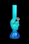 20cm Acrylic Alien Water Pipe - Blue