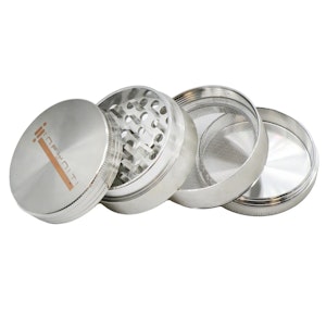Infyniti - Infyniti Branded Zinc Grinder 63mm - Nickel