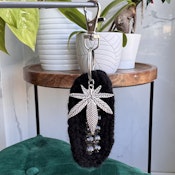 Black Fidget Keychain