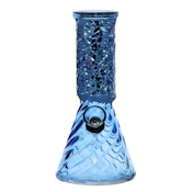 6" Diamond Drip Mini Glass Bong