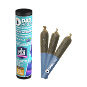 Blue Lobster 60's+ DBL Infused Pre-Rolls - Dab Bods - 3 x 0.5