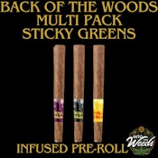Back of the Woodz MultiPack Infused Blunts - 3x0.5g