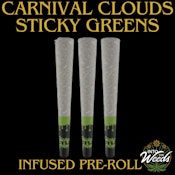 Carnival Clouds Infused Pre Roll - 3x0.5g