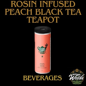 TeaPot - Rosin Infused Peach Black Tea - 355mL