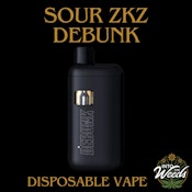 Sour ZKZ Liquid Diamond AIO Vape - 1g