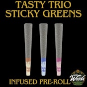 Tasty Trio Swirl Series Infused Pre-Roll 3x0.5g