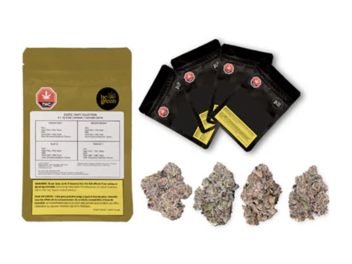 BC Green - Exotic Craft Collection Pack (Glue 31, Sundae Best, Private Banana, Tribute 7) - 4x7g Main Image